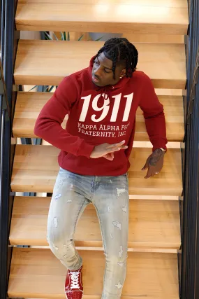 1911 Kappa Alpha Psi Chenille Hoodie