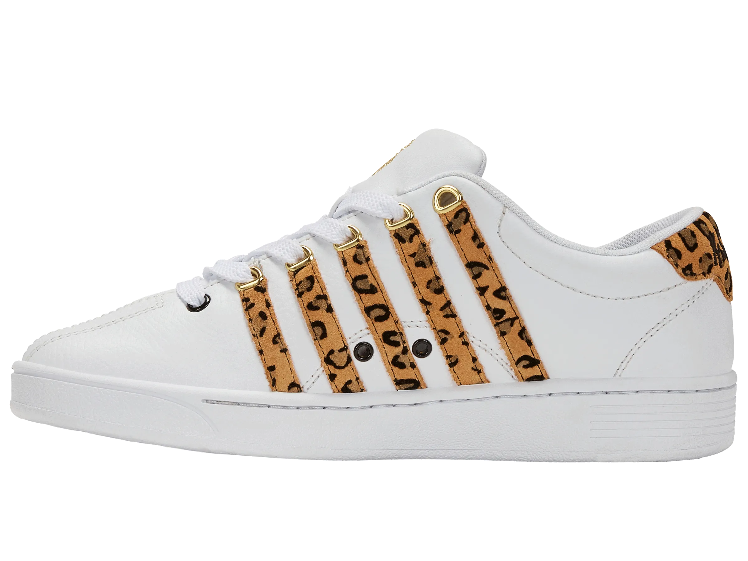 96793-138-M | COURT PRO II | WHITE/LEOPARD