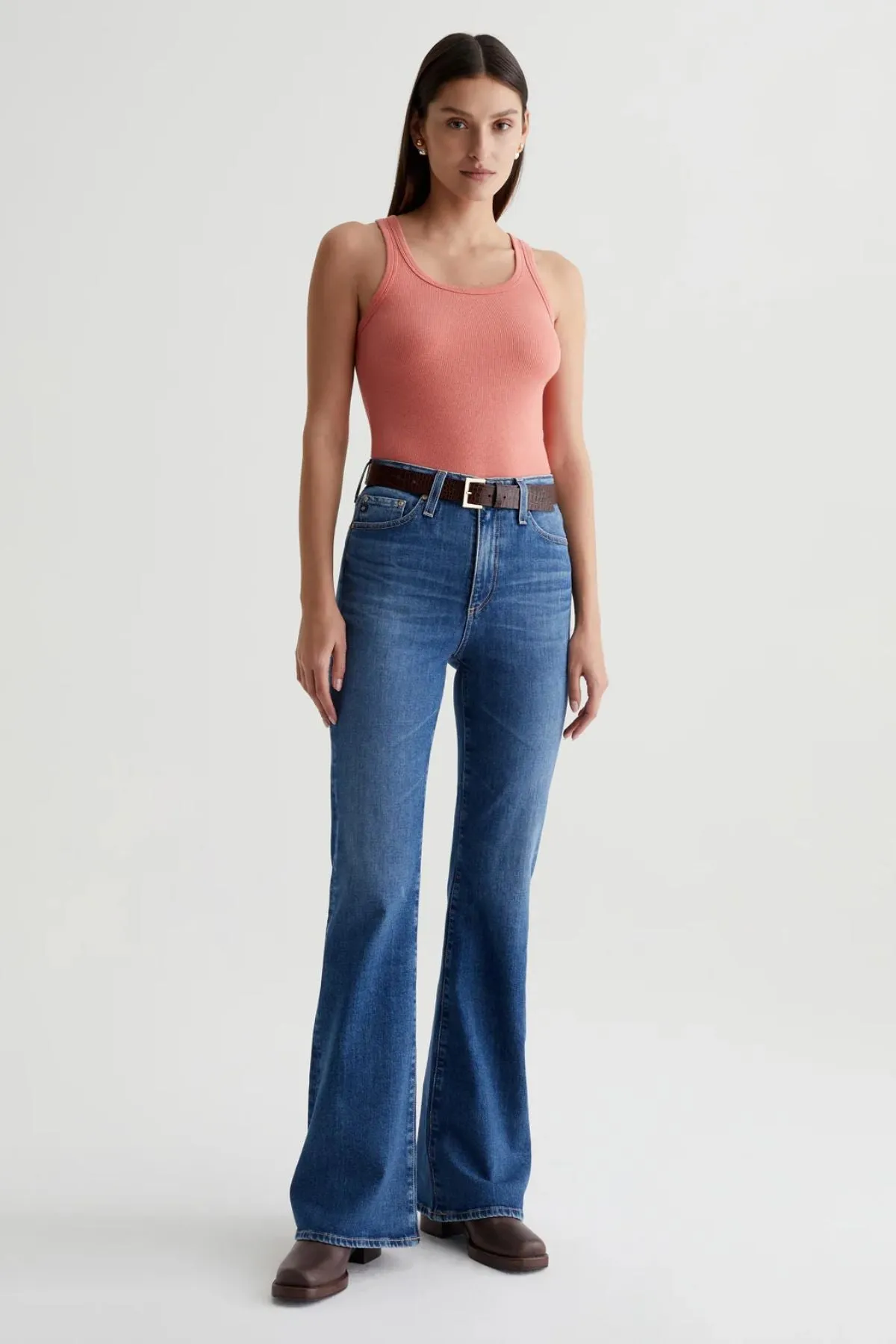 AG Denim Madi High Rise Flare - Alibi