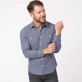 Alberta Gingham Flannel Shirt