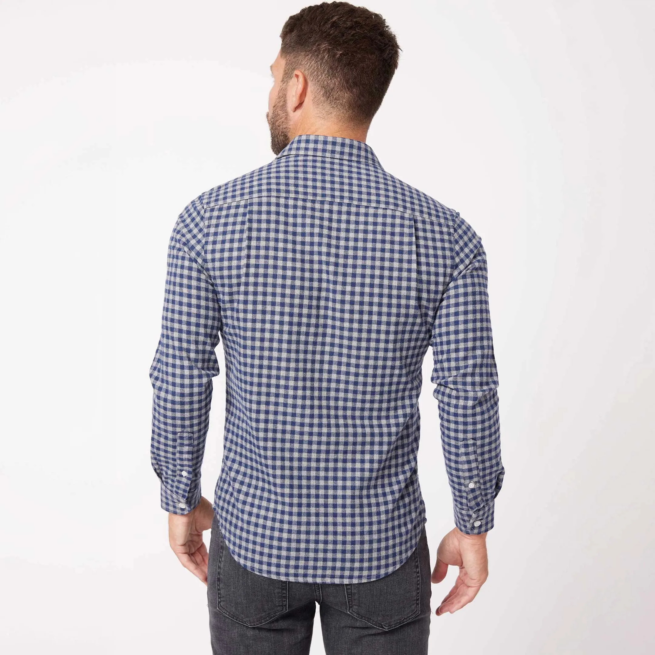 Alberta Gingham Flannel Shirt