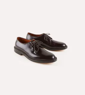 Alden Burgundy Cordovan Plain Toe Blucher