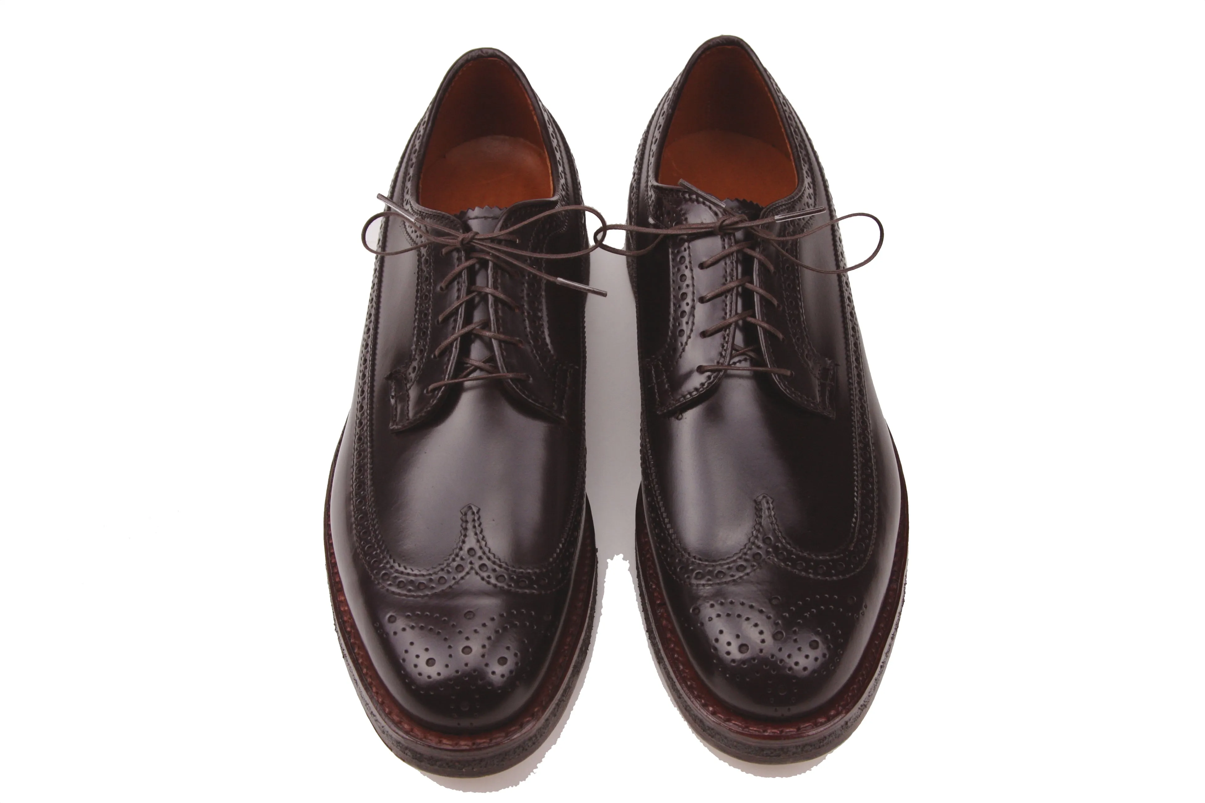 Alden Long Wing Blucher No 8 Cordovan on Crepe Sole