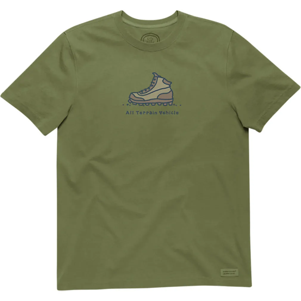 All Terrain Boot Crusher T-Shirt by Life is good