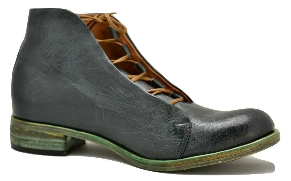 Asym derby boot  |  marine cordovan