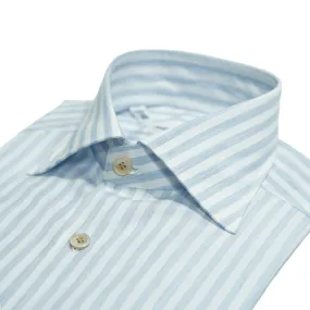 Avino Candy Stripe Dress Shirt / Light Blue