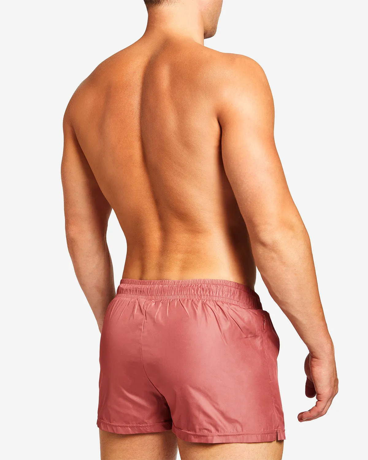 Bass Swim Short - Burgundy