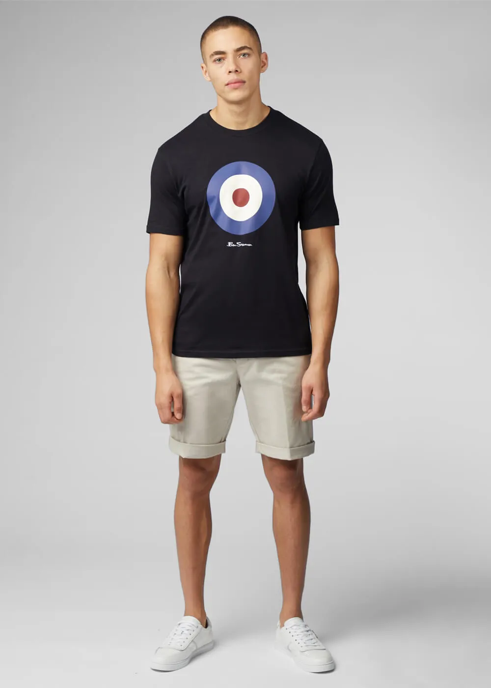 Ben Sherman Signature Target T-Shirt Black