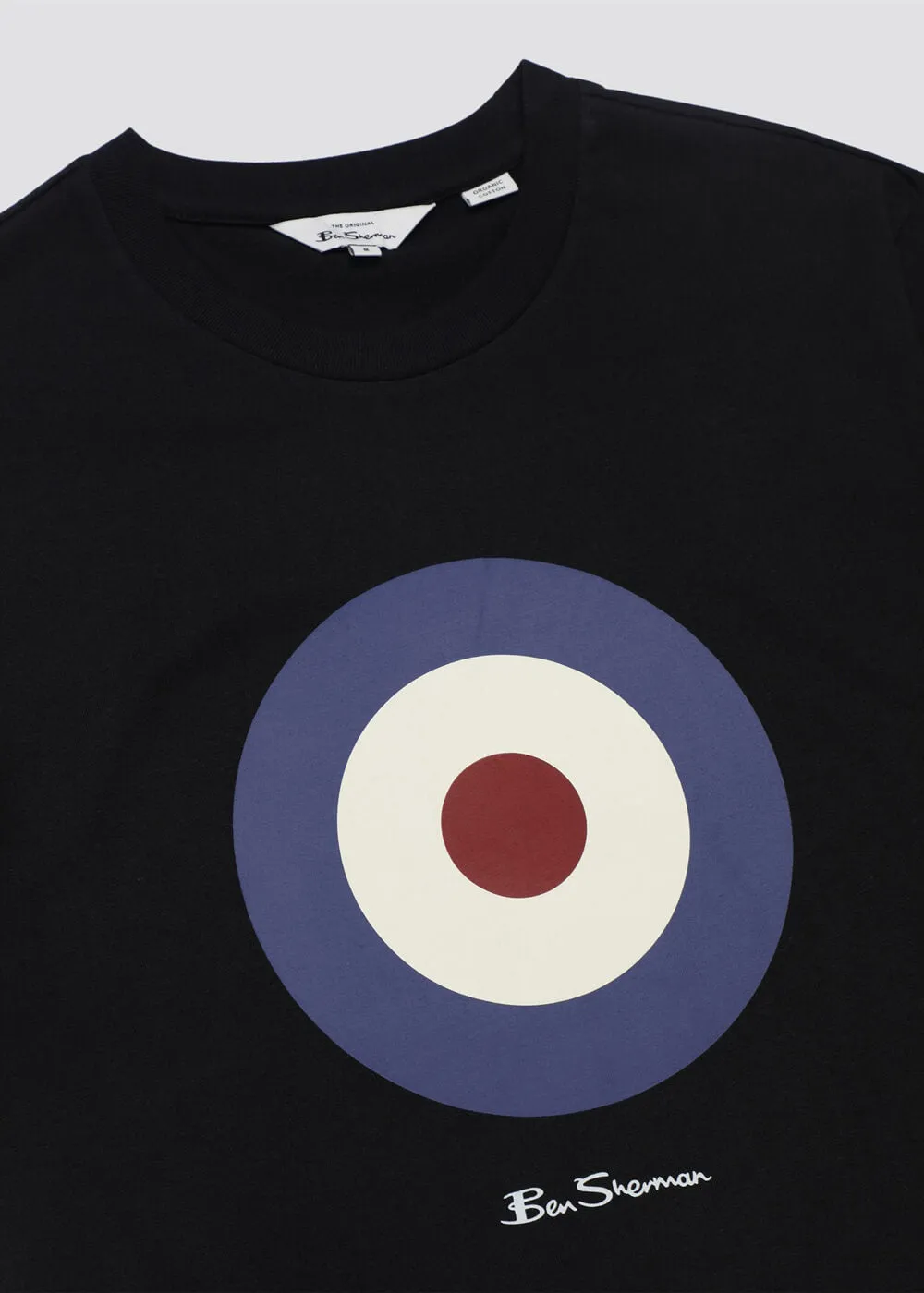 Ben Sherman Signature Target T-Shirt Black