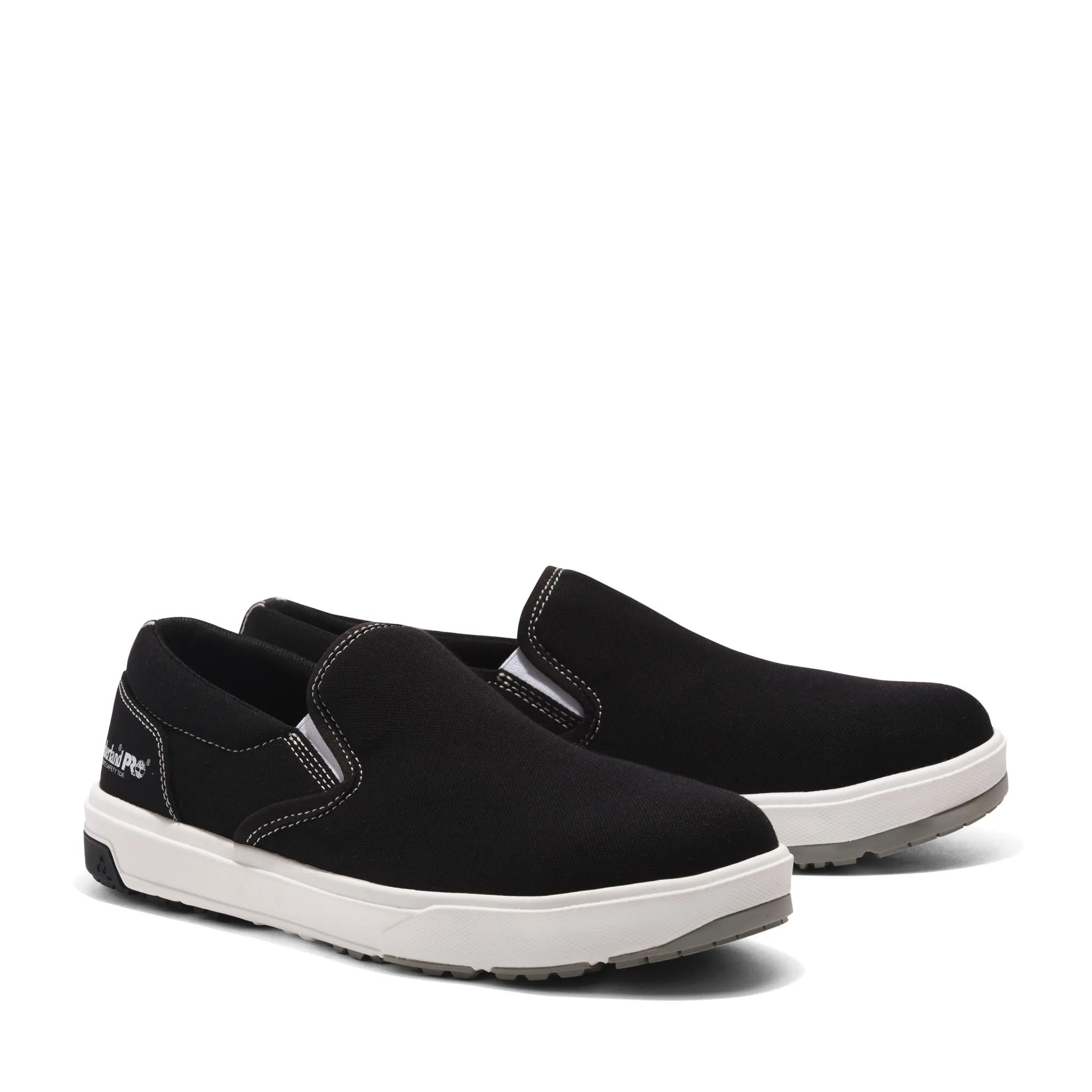 Berkley Slip-on Composite-Toe Work Shoe Black