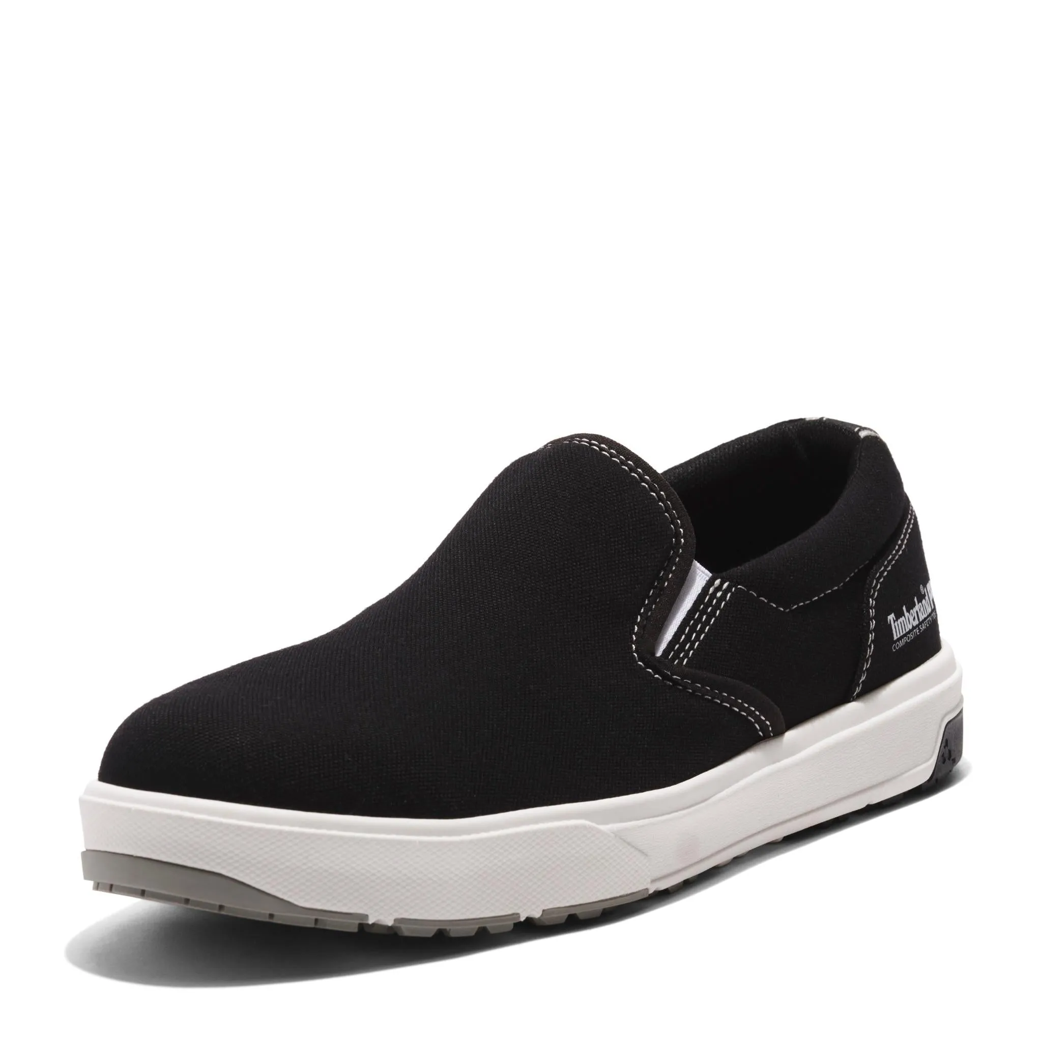 Berkley Slip-on Composite-Toe Work Shoe Black