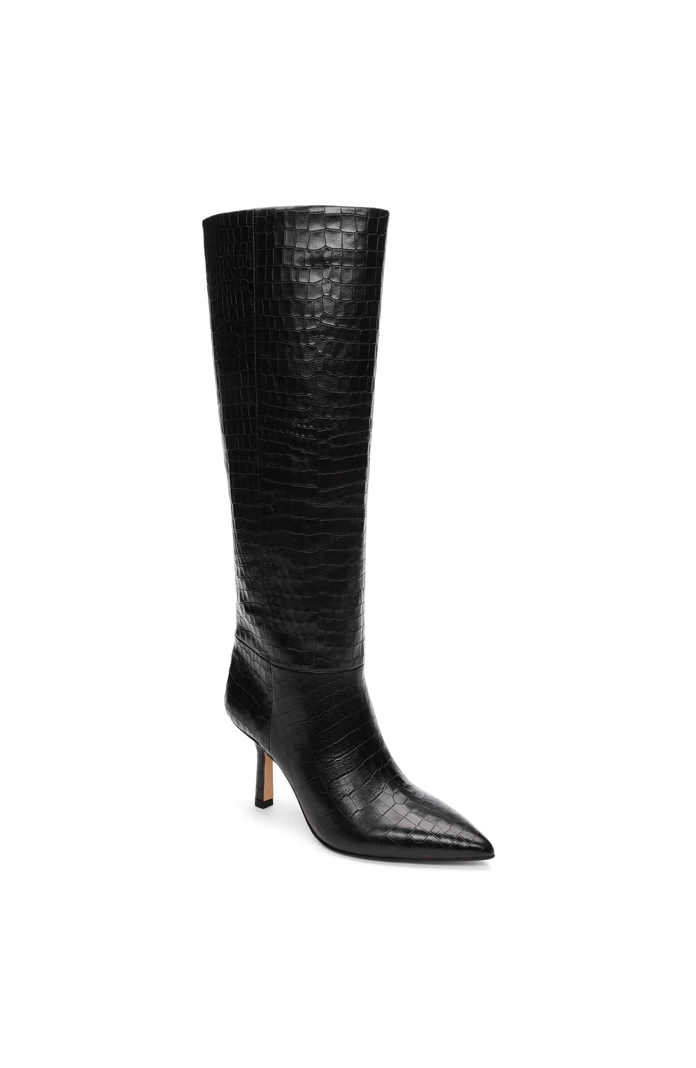 BRYN MAX CALF TWO-TONE LEATHER BOOT