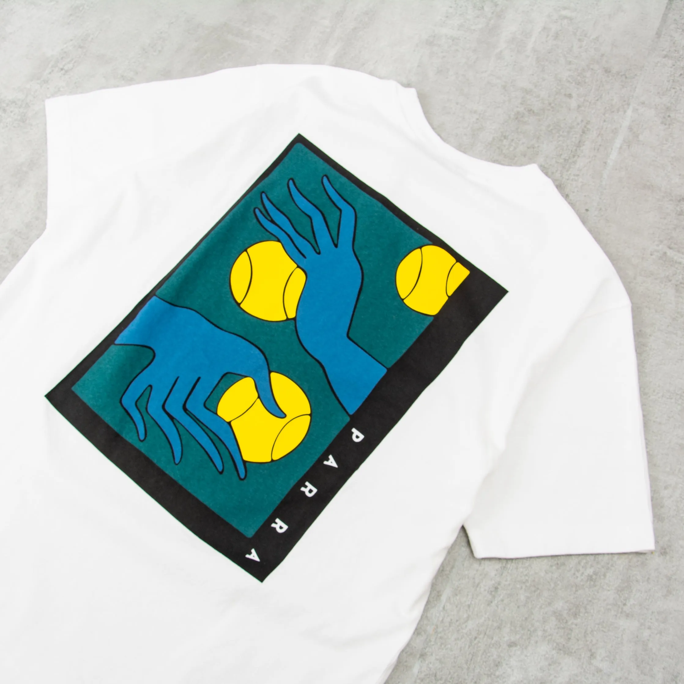 By Parra Ball Catcher Tee - White