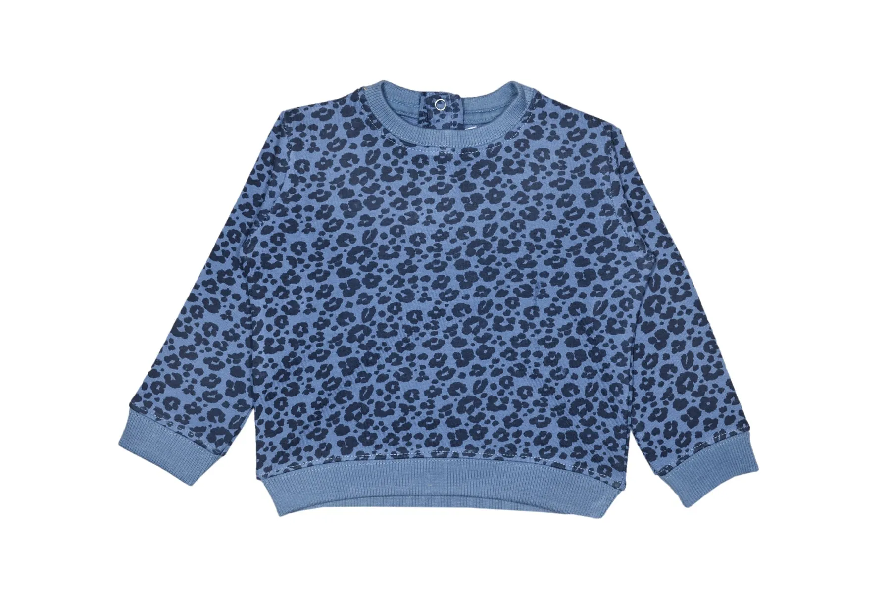 C1355 MN G Anita Leopard Dark Grey Sweat Shirt