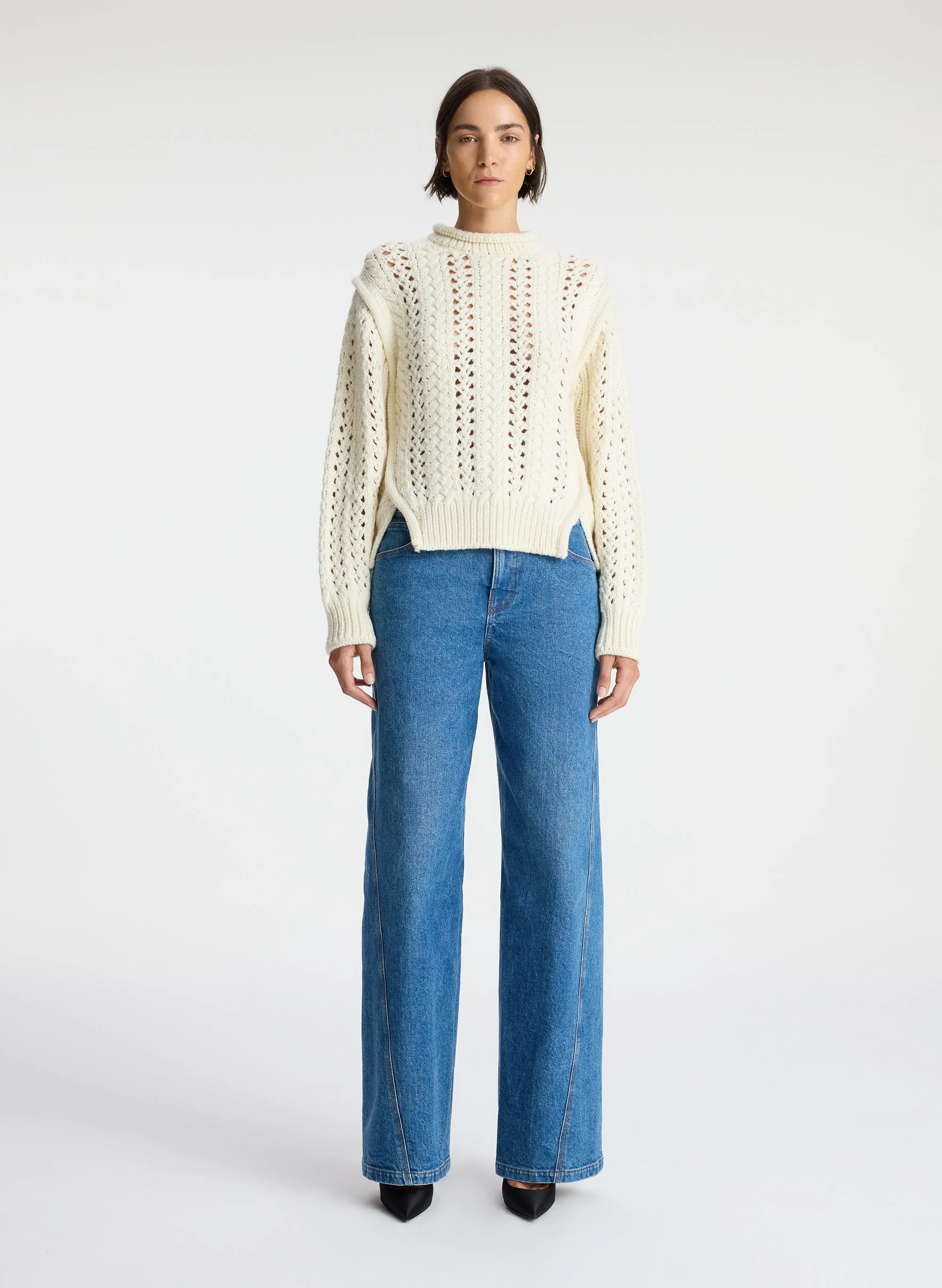 Chandler Cotton Cable Sweater