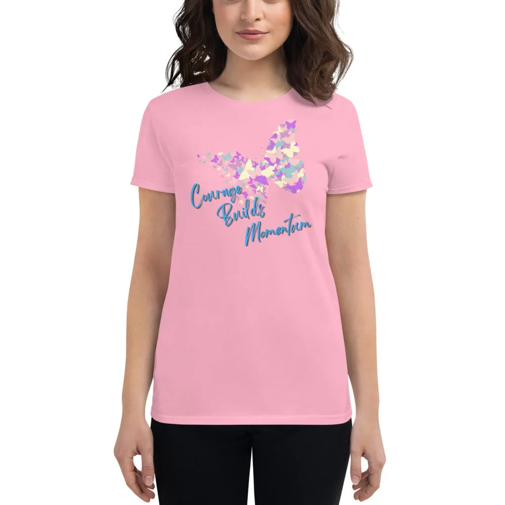 Courage Builds Momentum T-shirt