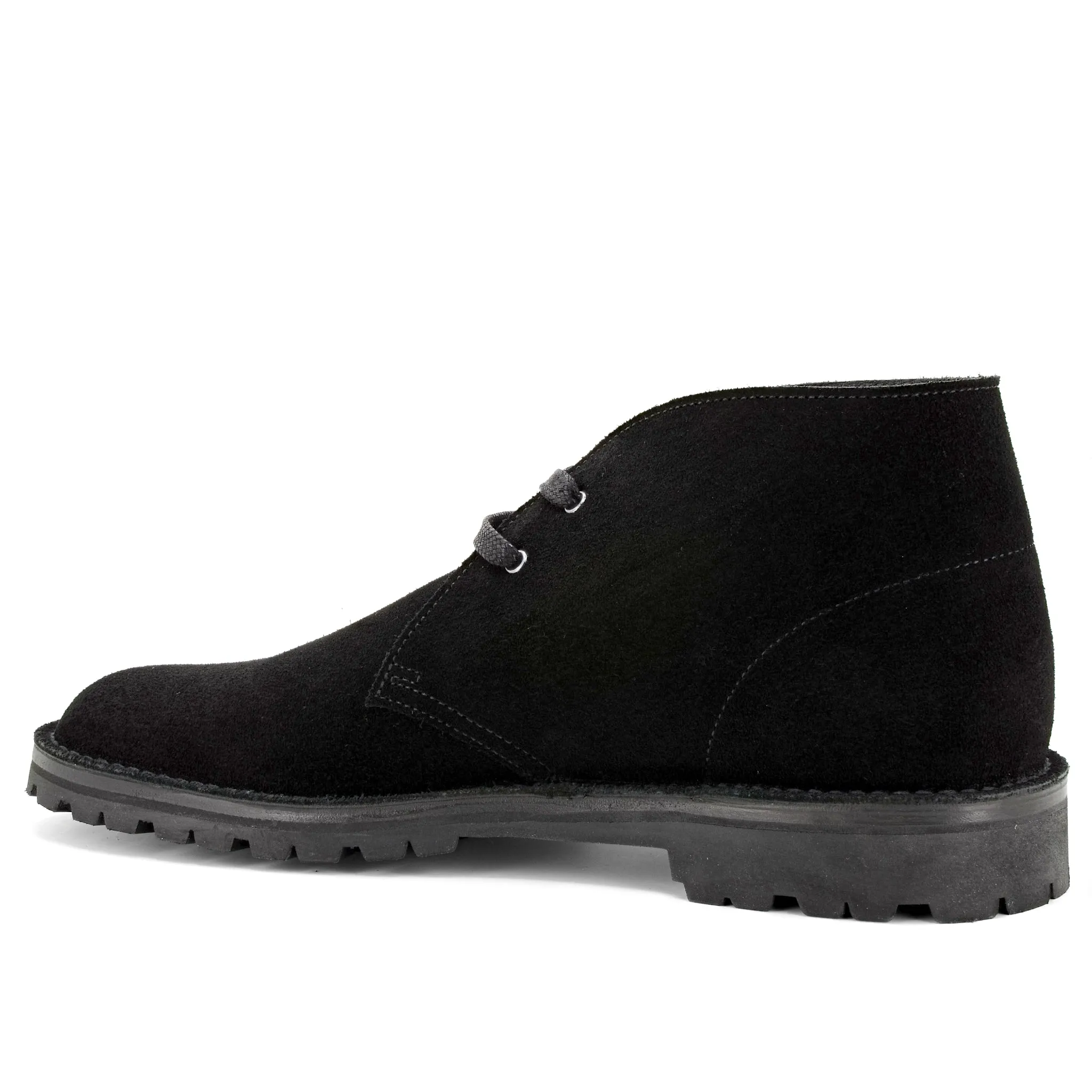 Desert Boot Black Suede 2 eyelet