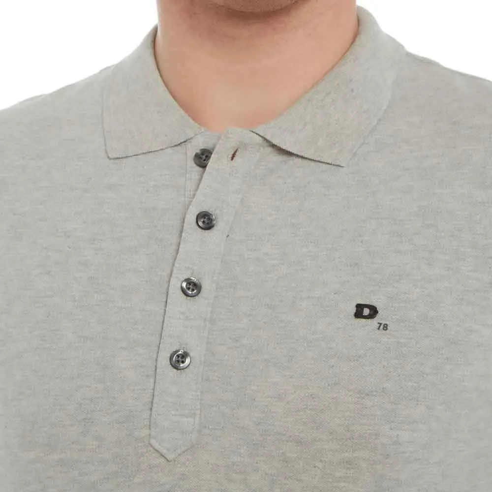 Diesel T-Heal Slim Fit Polo Shirt -  Grey