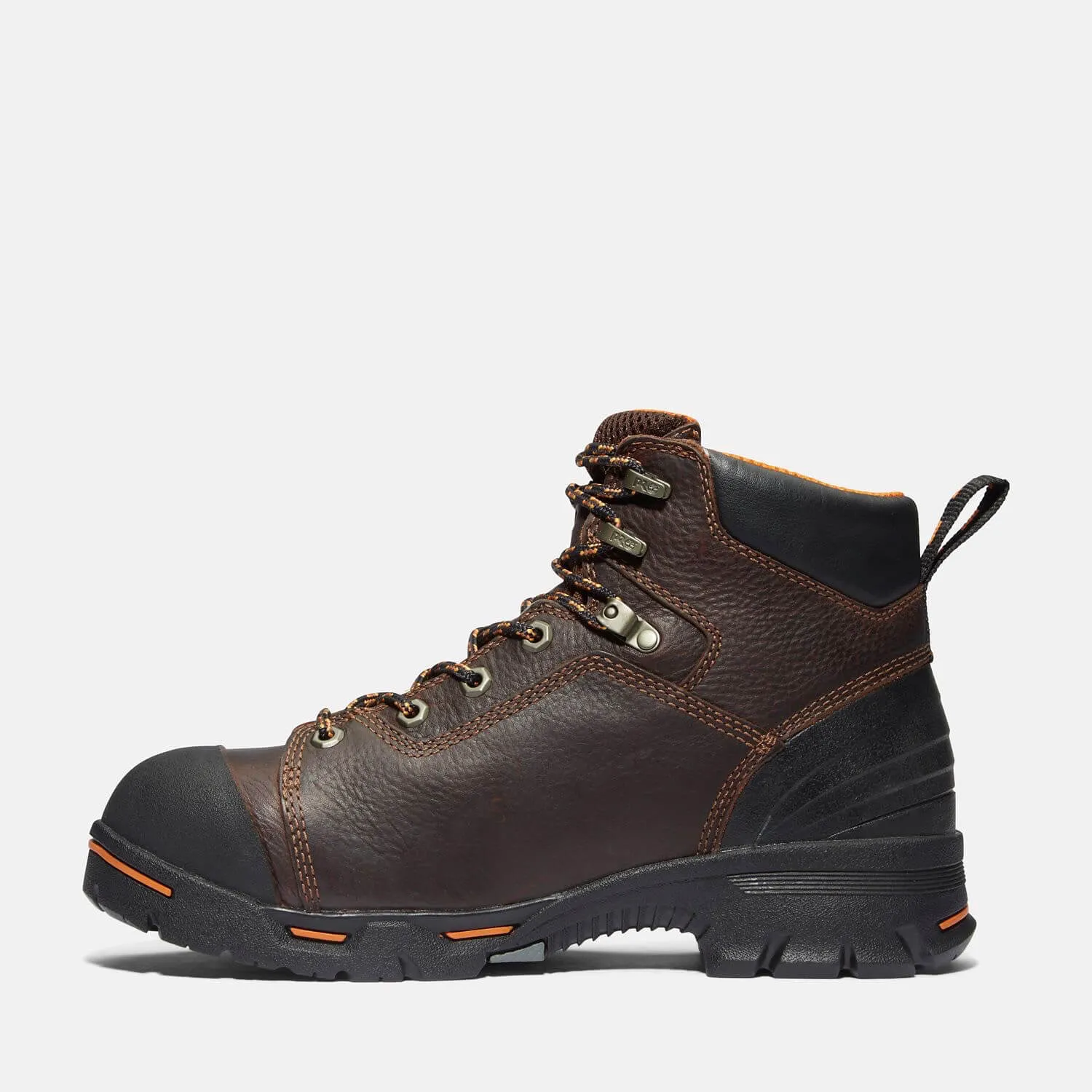 Endurance 6 Inch Steel-Toe PR Work Boot Brown