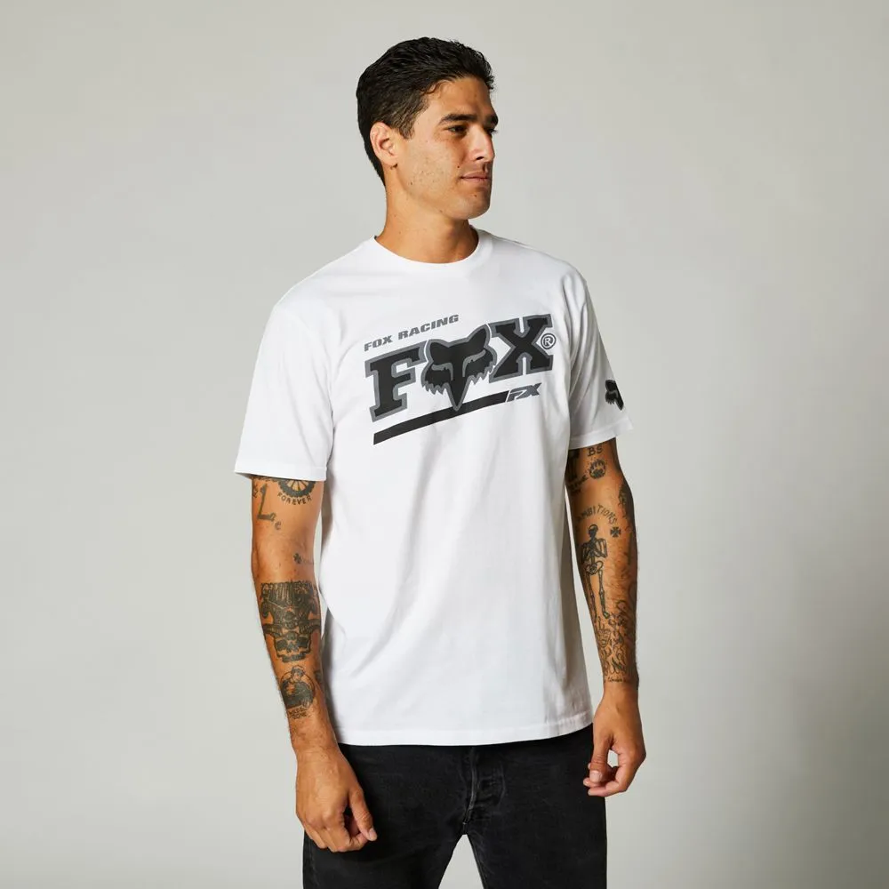 Fox Men's Powerband Premium Tee Opt White