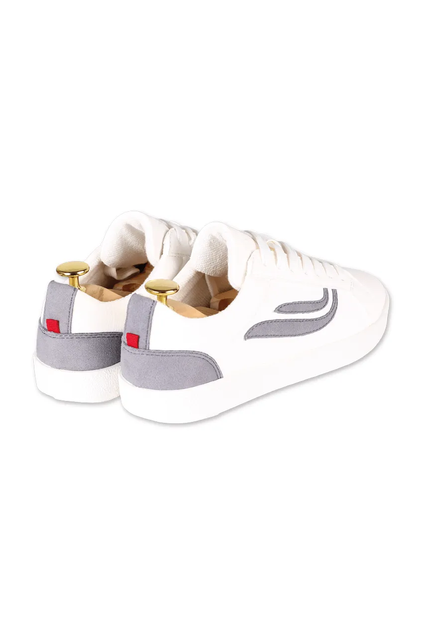 G-HELA Cornwaste Eco Trainer by GENESIS - White / Grey