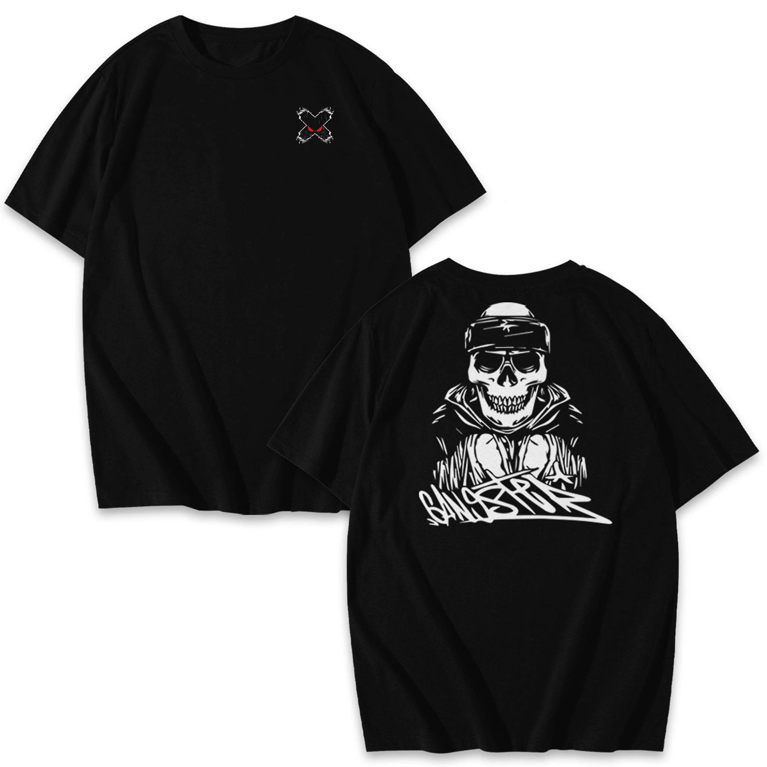 Gangster Skull Muay Thai Shirts & Hoodie