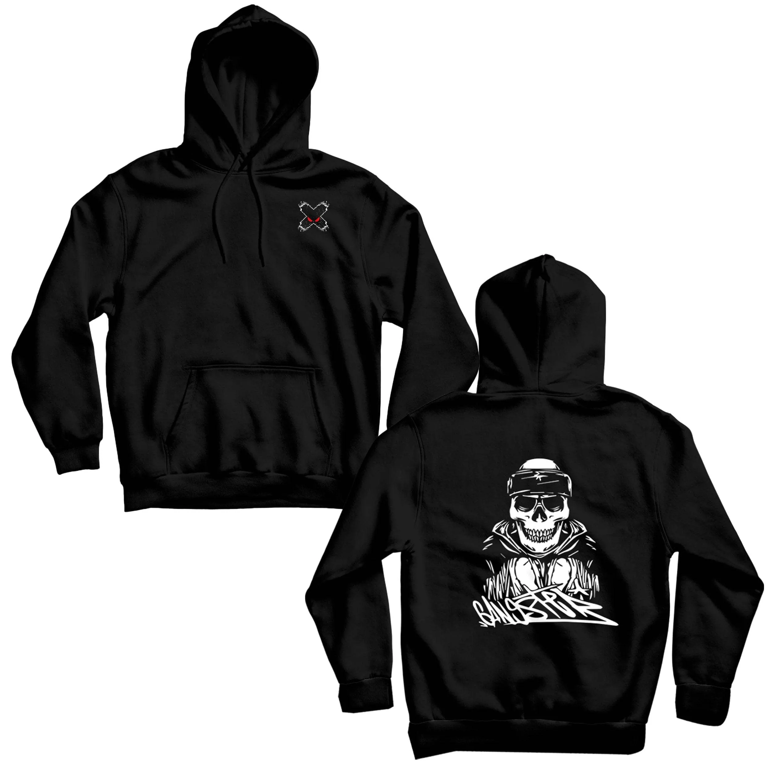 Gangster Skull Muay Thai Shirts & Hoodie