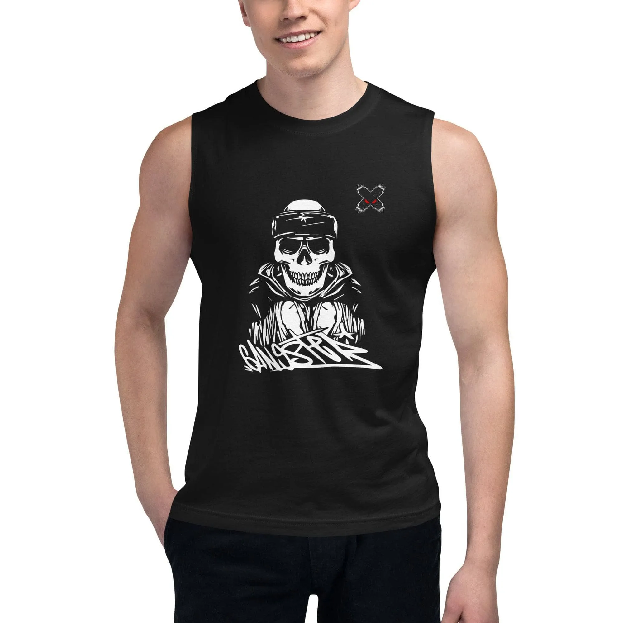 Gangster Skull Muay Thai Shirts & Hoodie