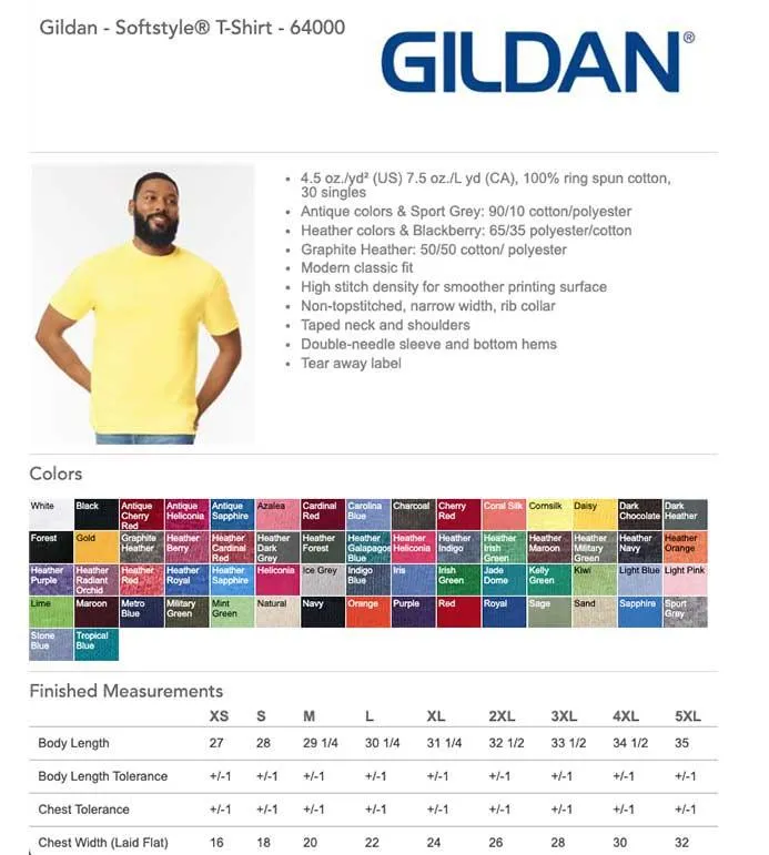 Gildan Softstyle T-Shirt