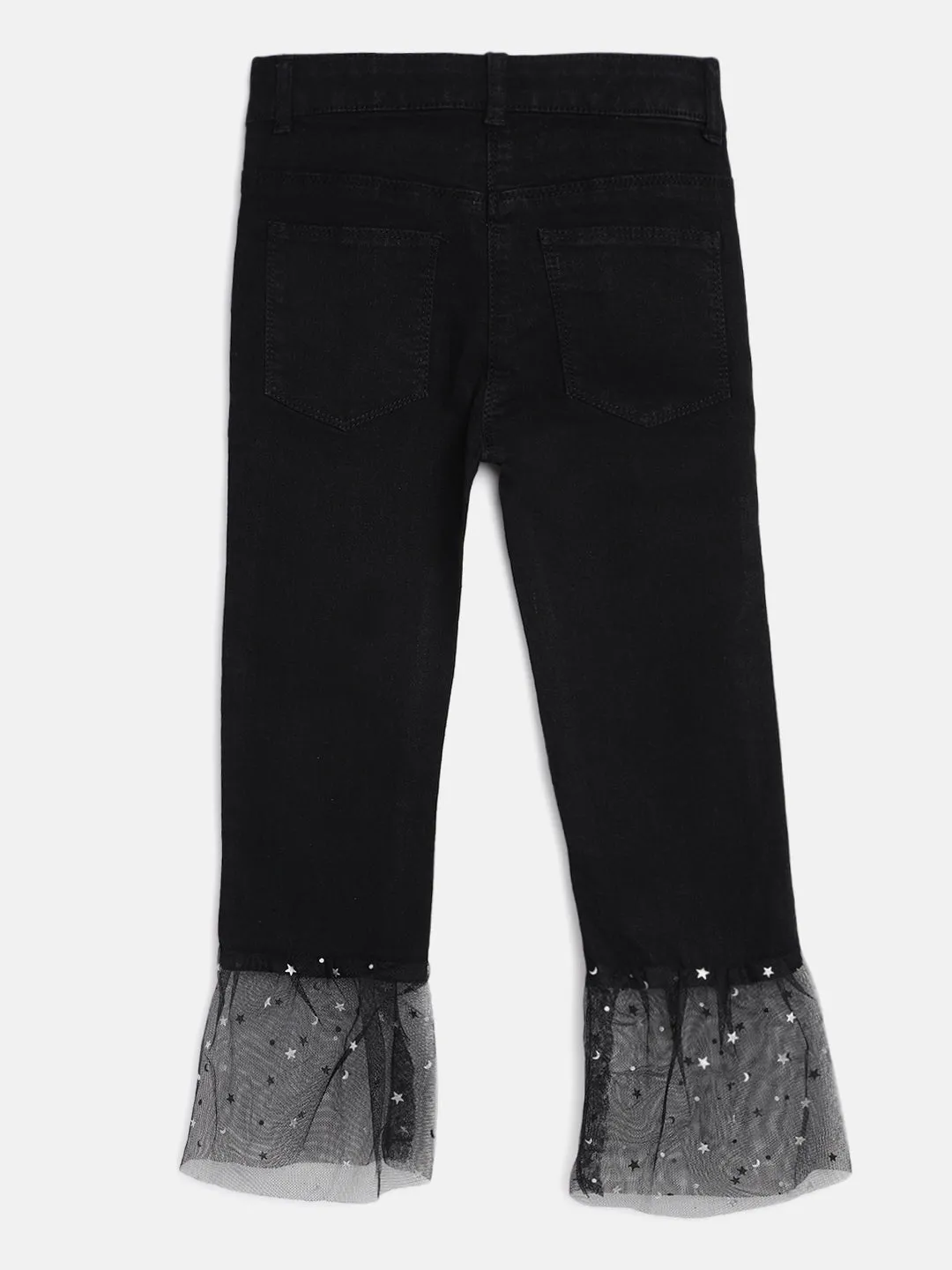 Girls Black Skinny Fit Jeans