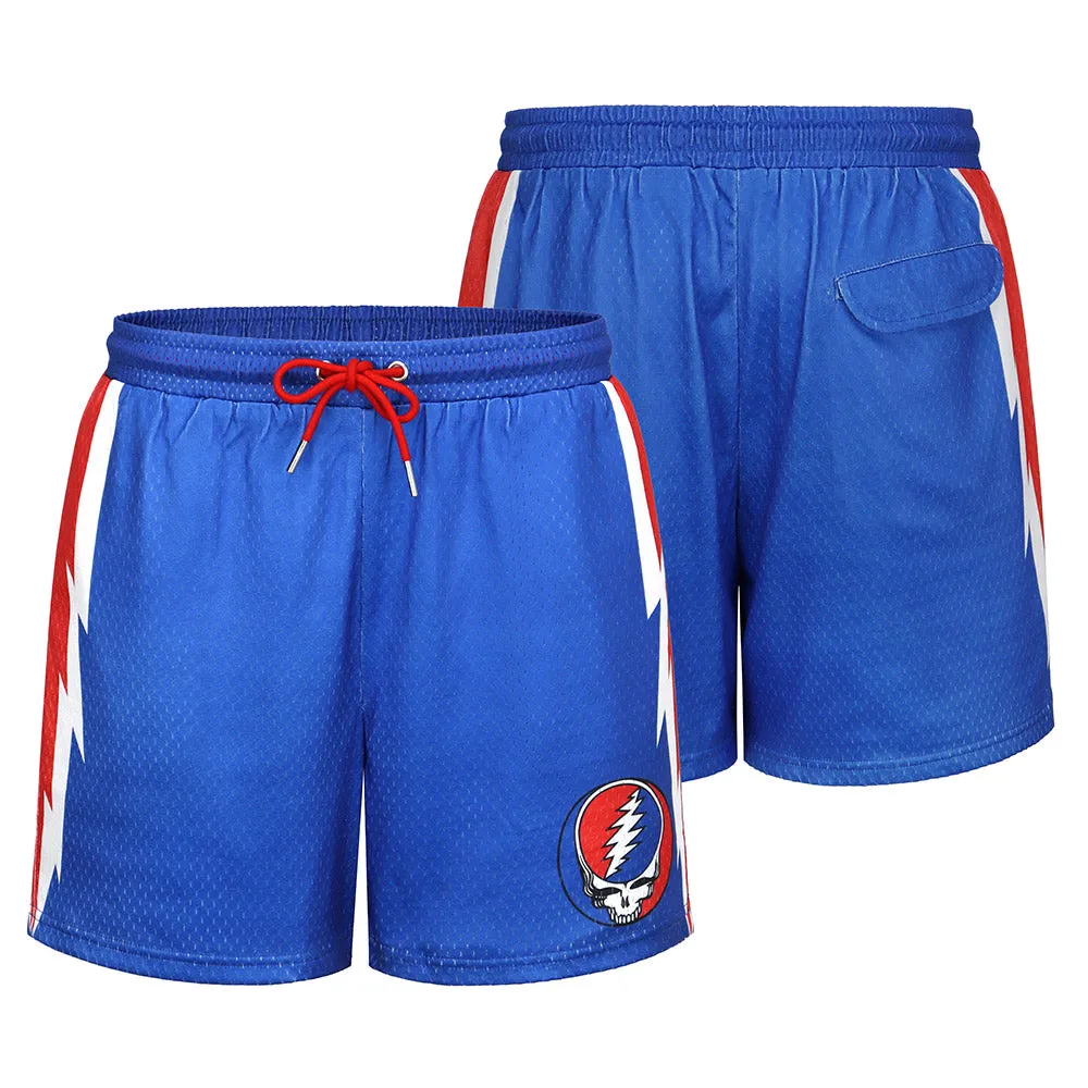 Grateful Dead | Mesh Shorts | Red White & Blue Steal Your Face