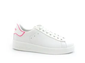 GUESS Sneaker Profilo Bicolor Fluo Logo White Fuxia FL6RKELEA12