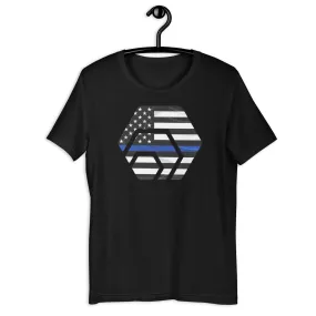 HEX Thin Blue Line Unisex T-Shirt