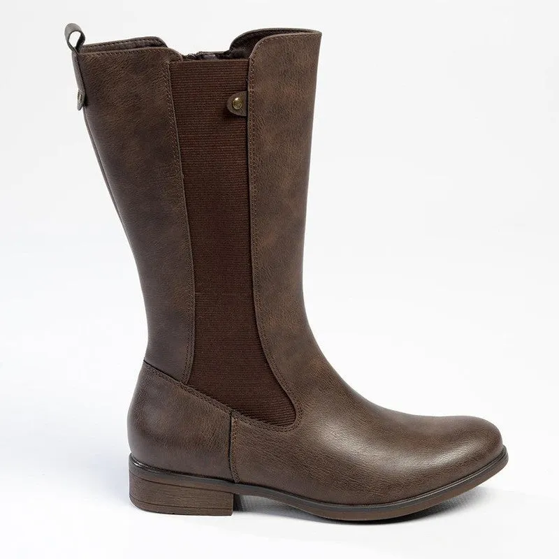 Hush Puppies Yadira Boot - Chocolate