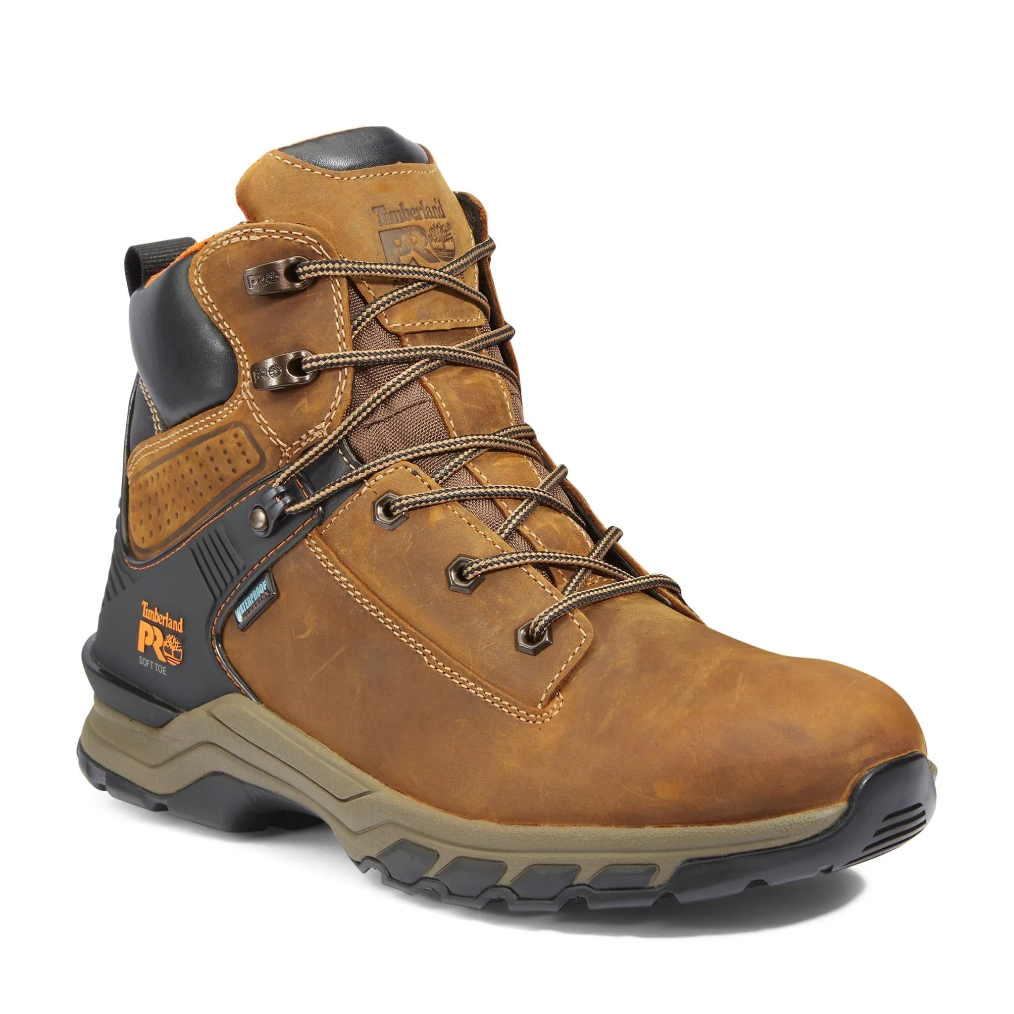 Hypercharge 6 Inch Soft-Toe Waterproof Boot Brown