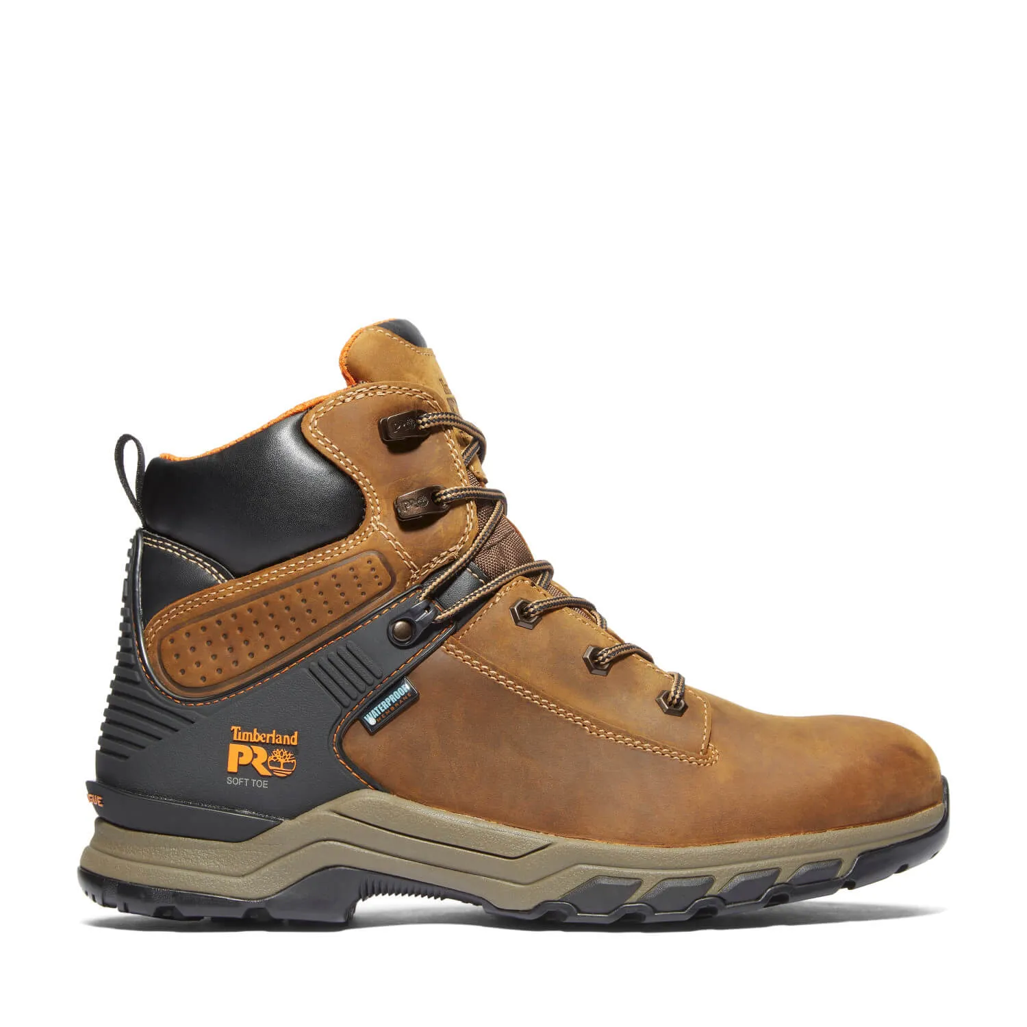 Hypercharge 6 Inch Soft-Toe Waterproof Boot Brown