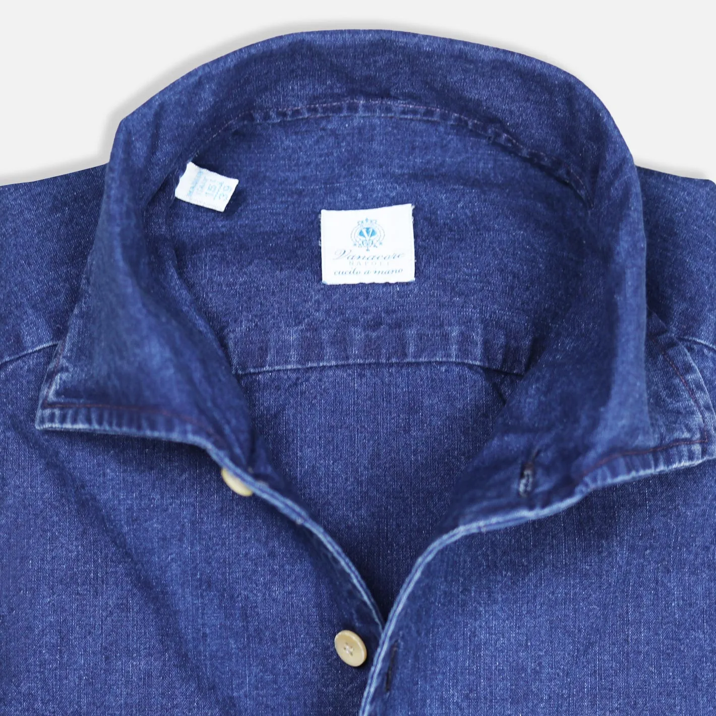 Indigo Blue Denim Paramontura Shirt