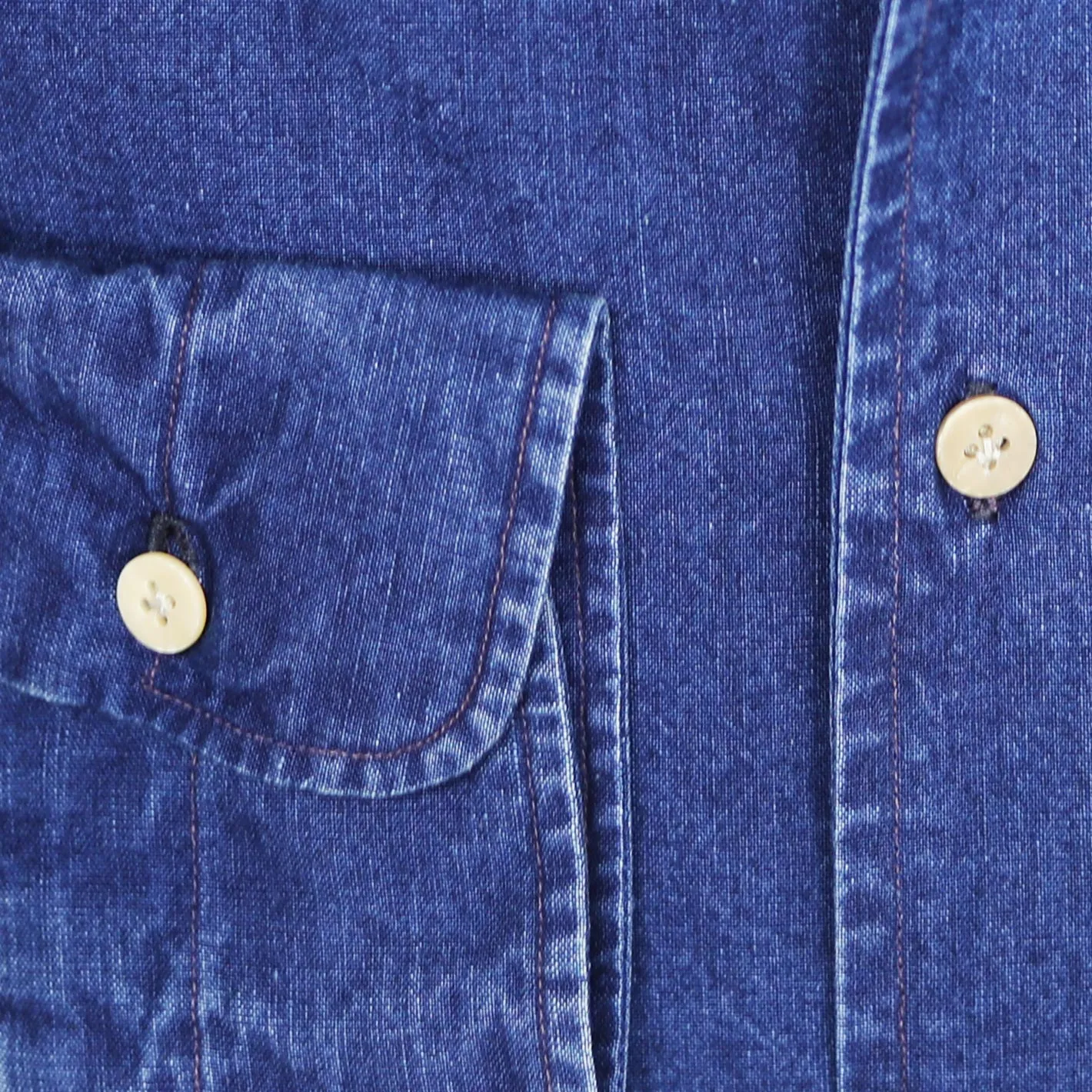 Indigo Blue Denim Paramontura Shirt