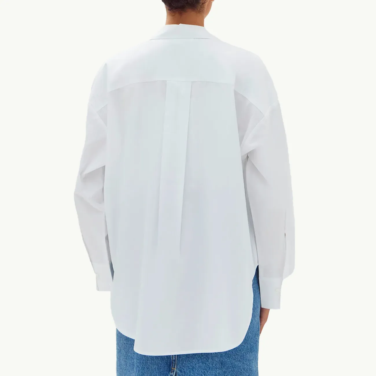 Karra Poplin Shirt - White