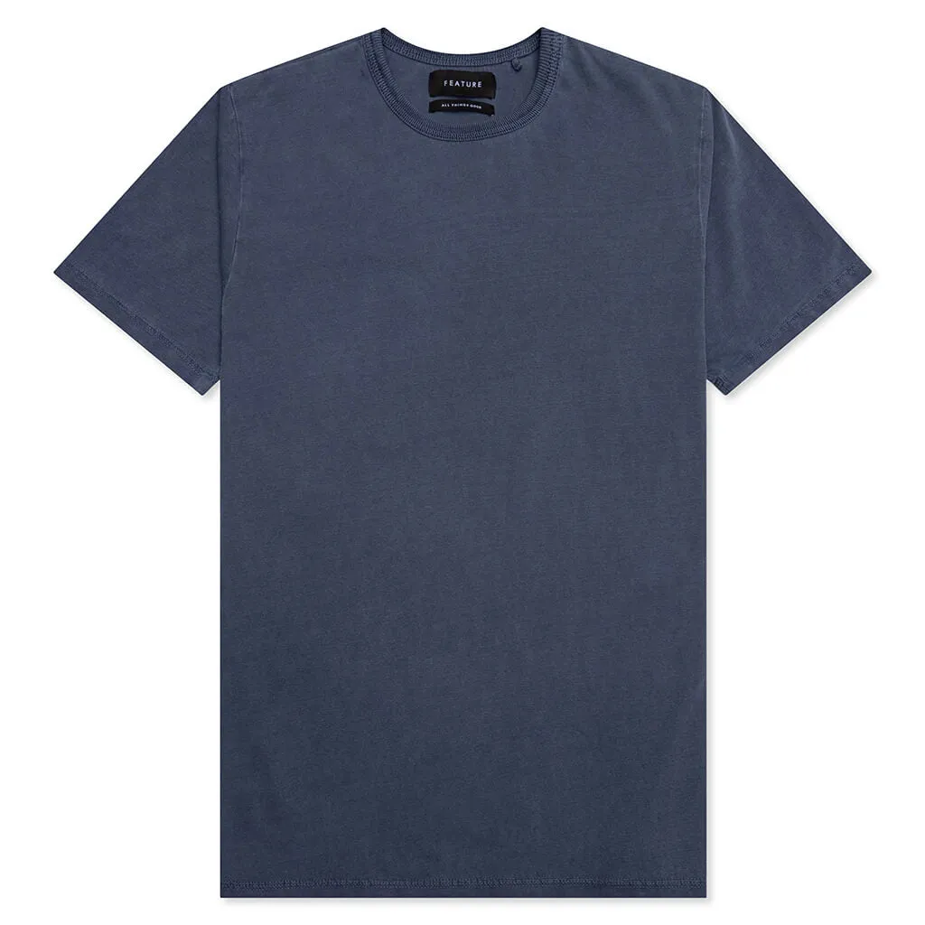 Kelven II Tee - Pigment Blue