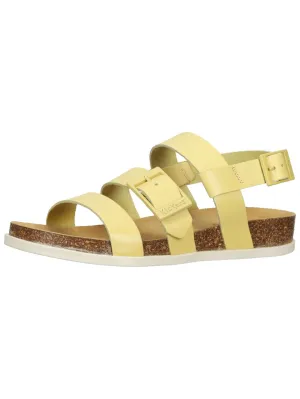 Kickers strappy sandals, yellow