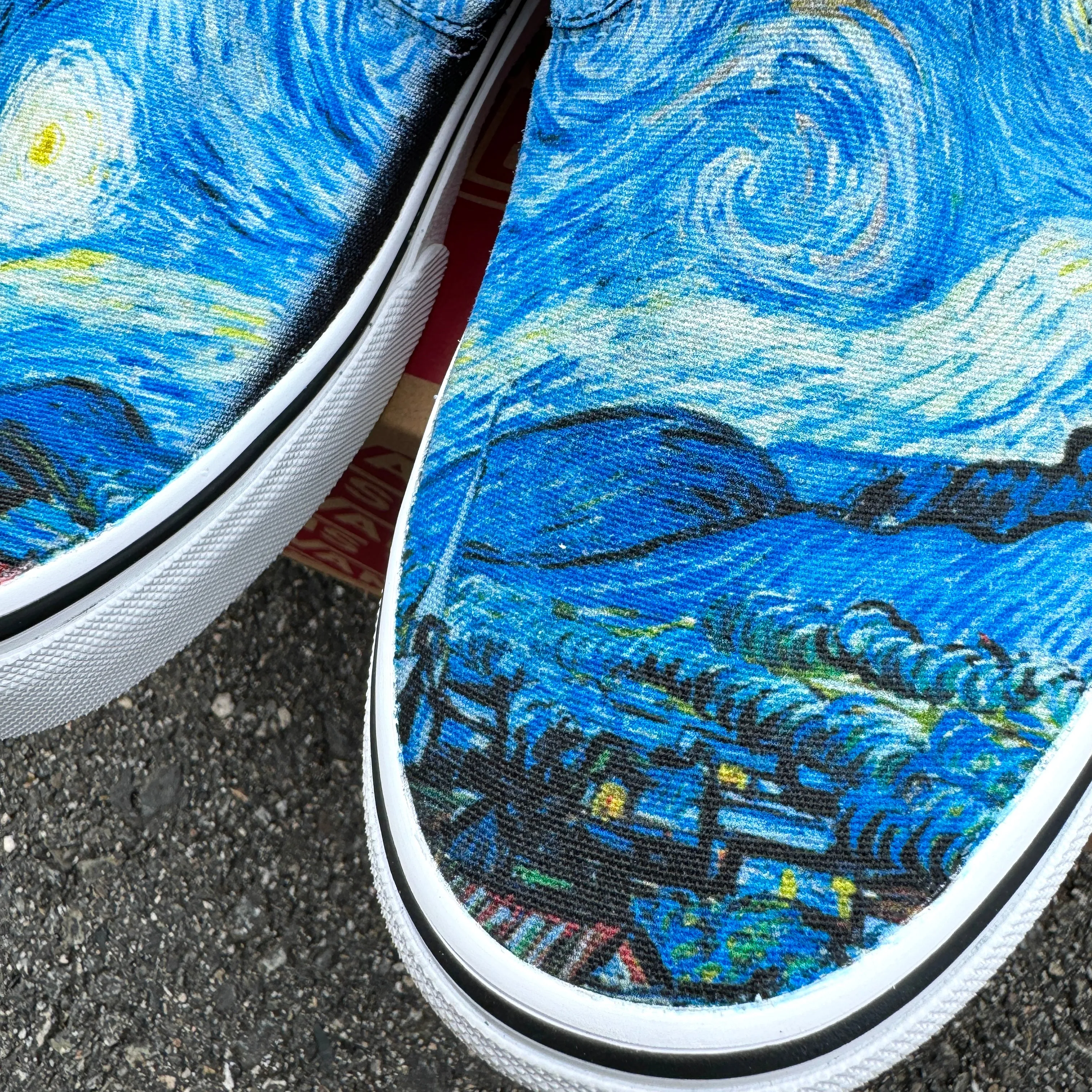 Kids Shoes - Starry Night Slip Ons Starry Night available in Kids Sizing