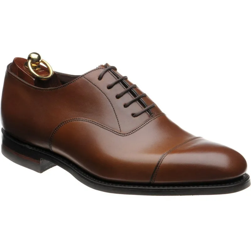 LOAKE Aldwych calf oxford shoe - Dainite Sole - Brown