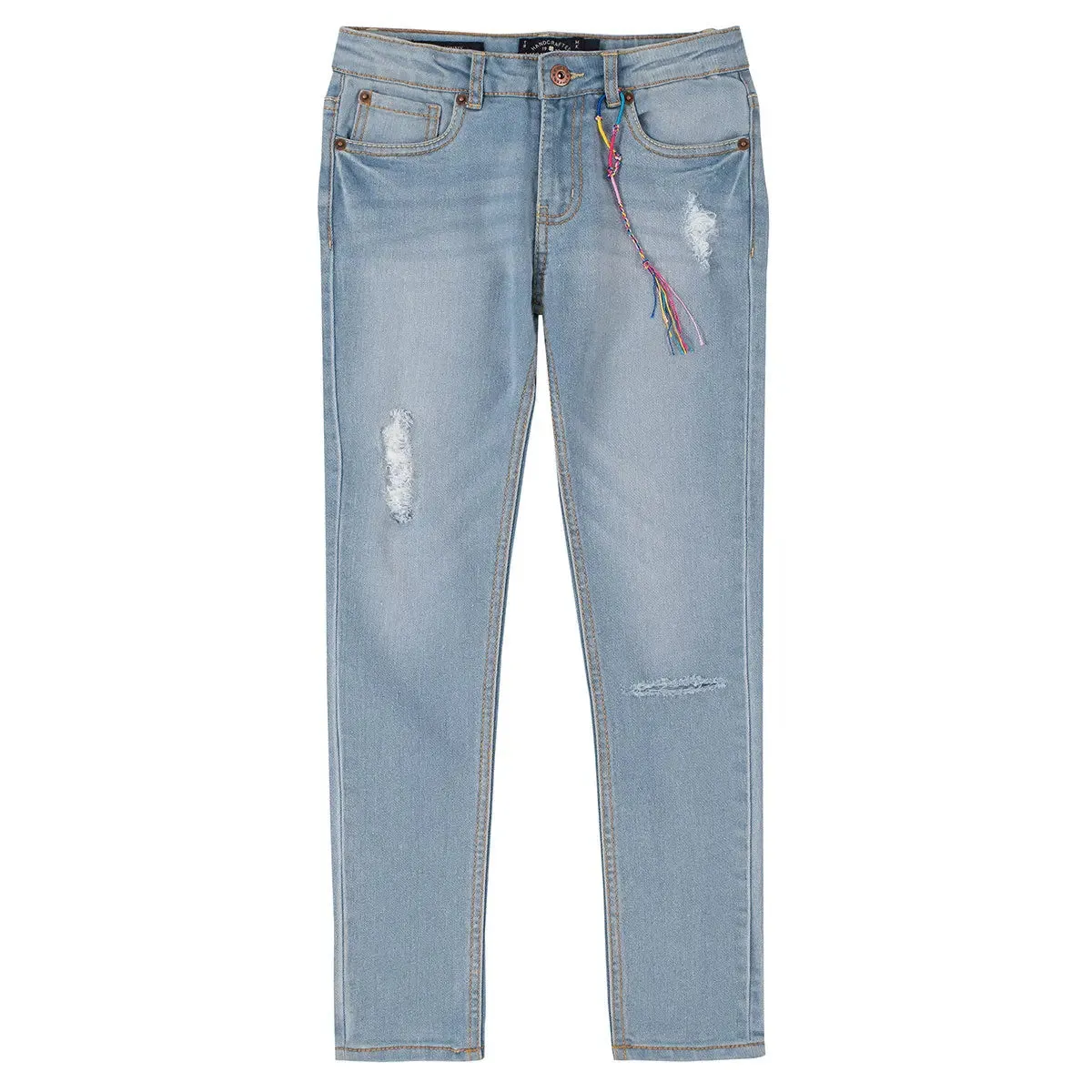 Lucky Brand Girl's Giselle-Rip and Repair Jean