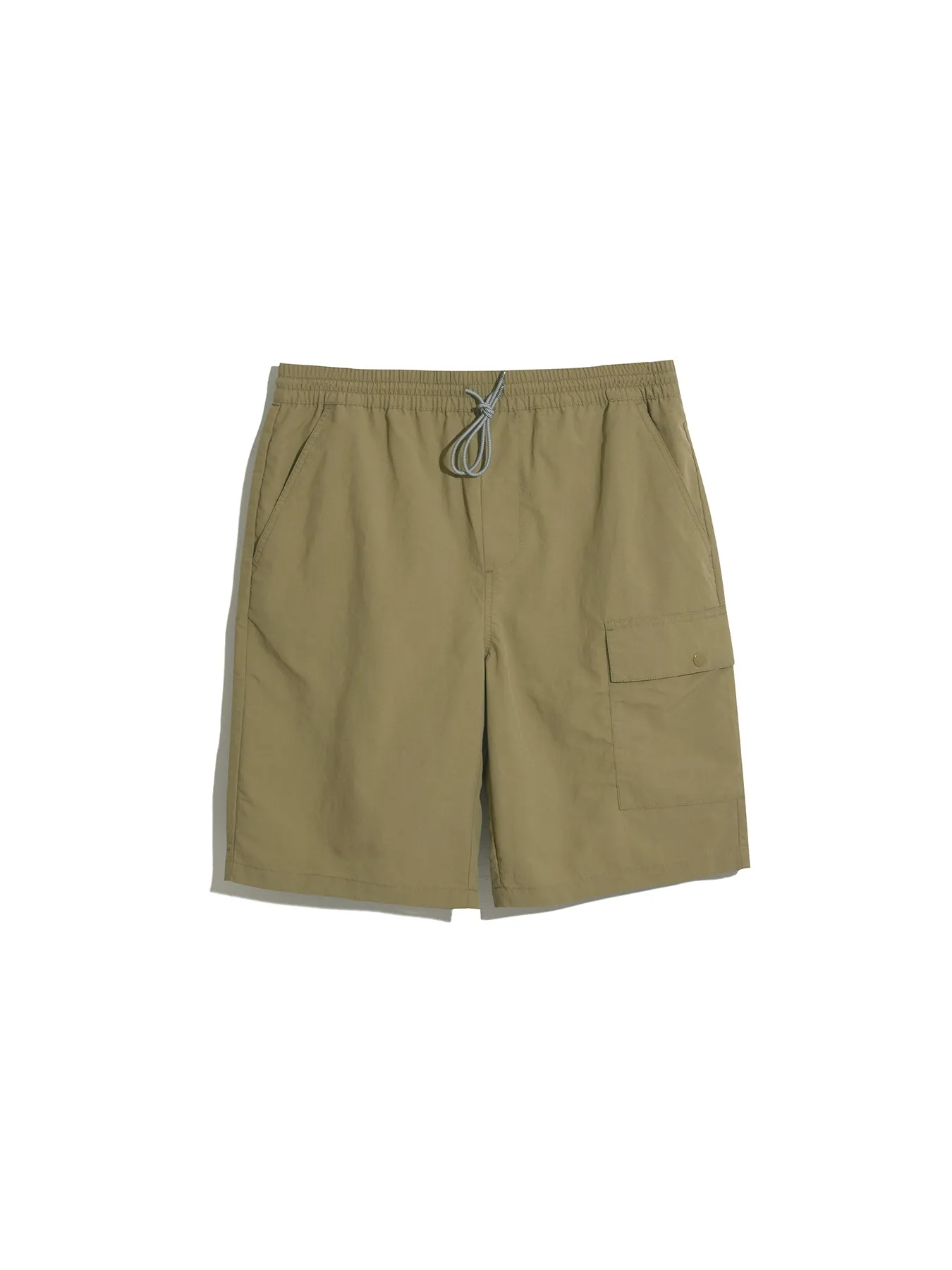 Mayhew Drawstring Shorts In True Khaki