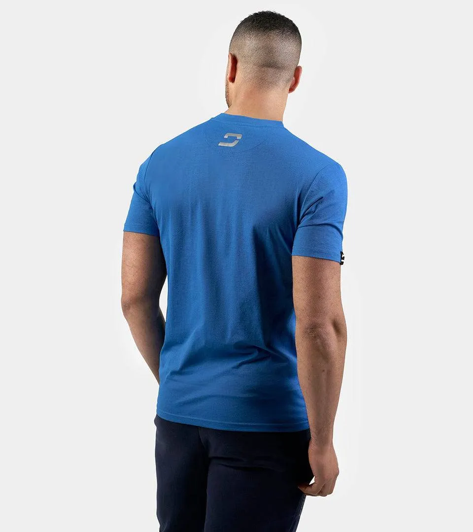 MEN'S RUN SPORTS T-SHIRT - BLUE