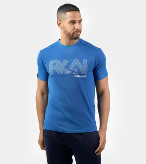 MEN'S RUN SPORTS T-SHIRT - BLUE