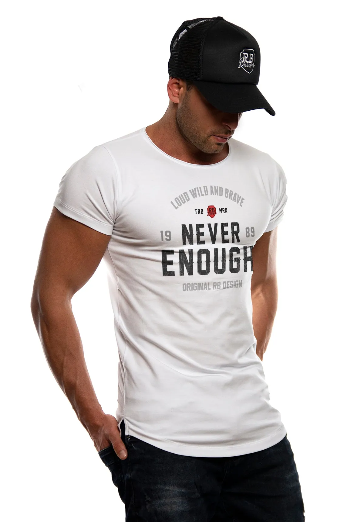 Men's T-shirt "Never Enough" MD981