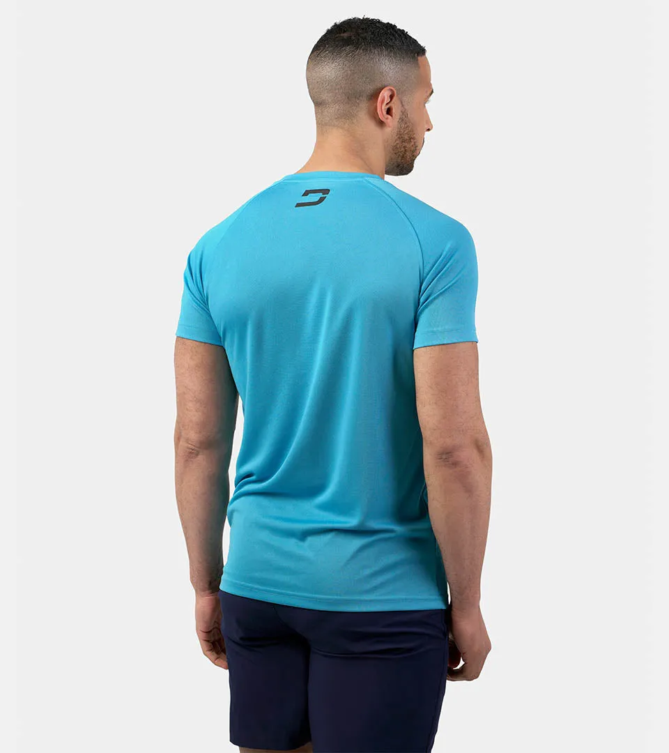 MEN'S TRAINING T-SHIRT - SAPPHIRE