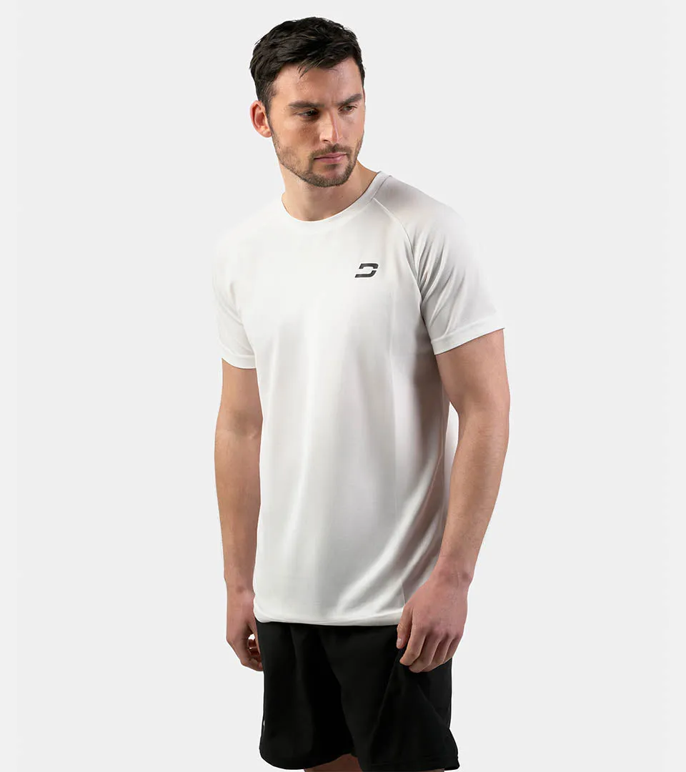 MEN'S TRAINING T-SHIRT - WHITE